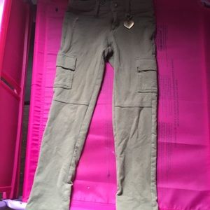 Green pants